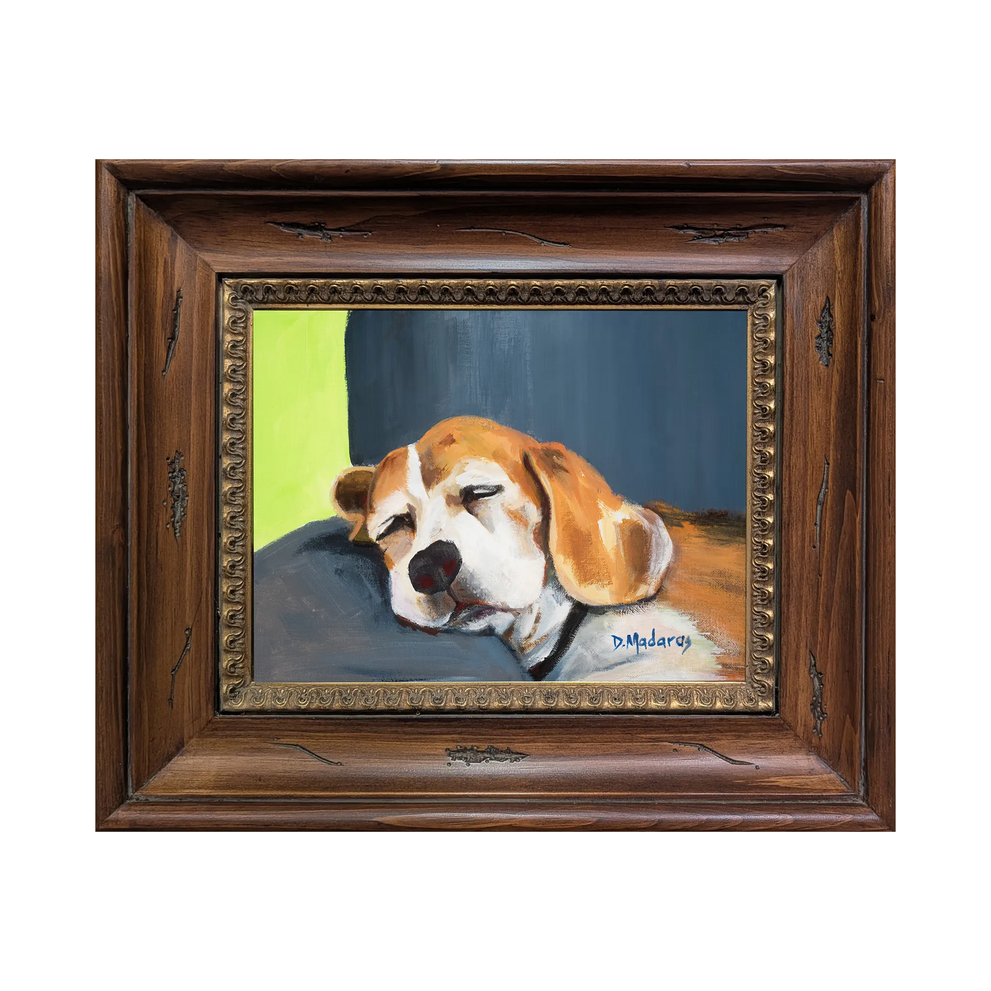 Blanche by Diana Madaras - 9x12" Original Acrylic