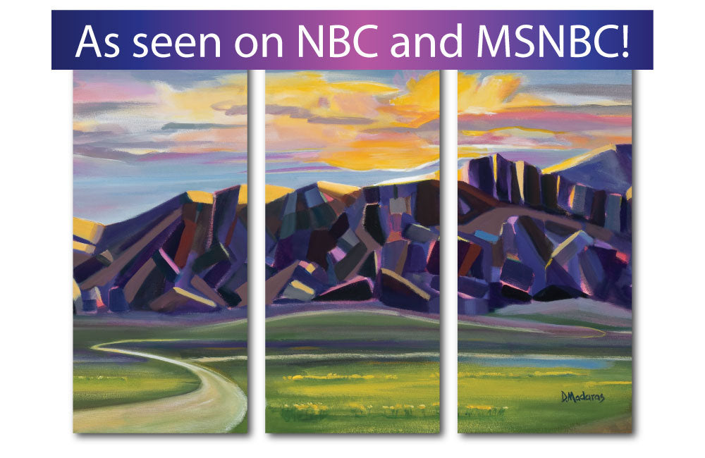 The Dragoons (As seen on NBC and MSNBC) - Canvas Triptych