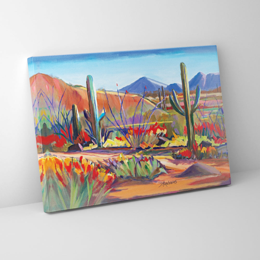 Along the Red Mile- Mini Canvas