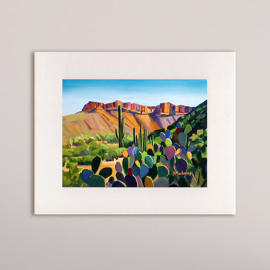 Aravaipa Canyon- Matted Print