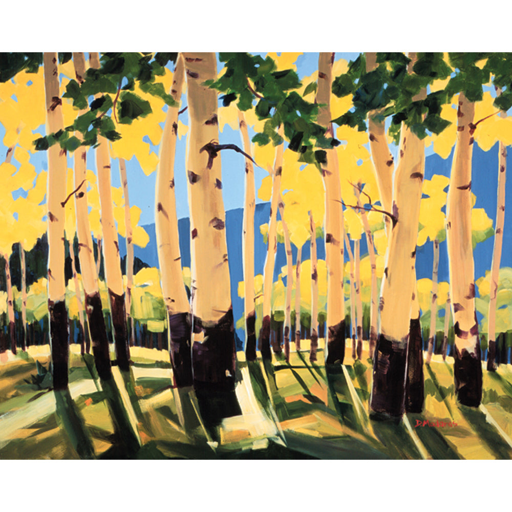 Arizona Aspens- Matted Print