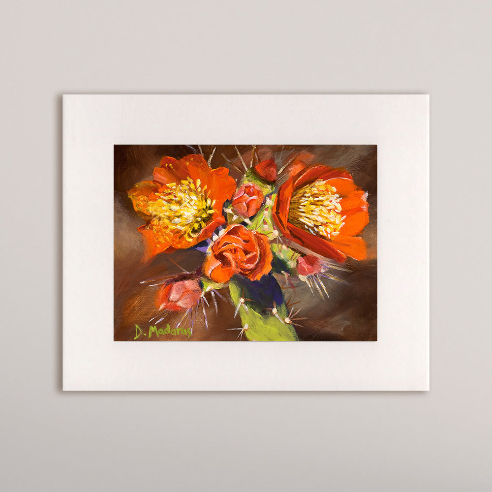 Arizona Rose- Matted Print