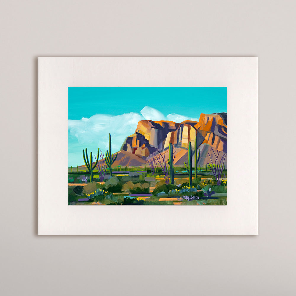 Baboquivari- Matted Print