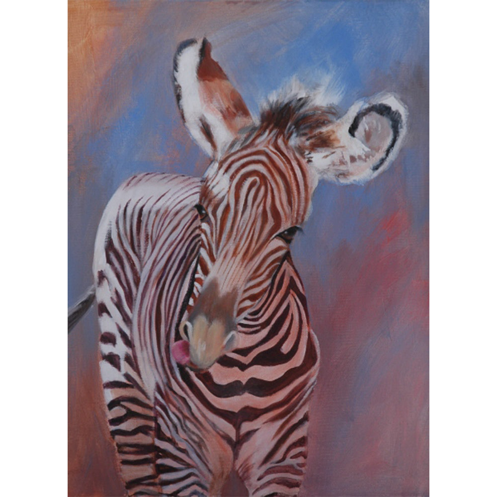 Baby Zebra- Canvas