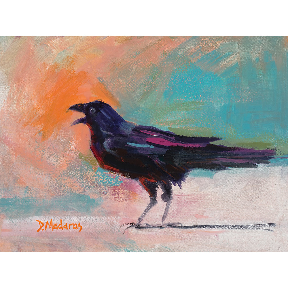 Black Raven- Canvas