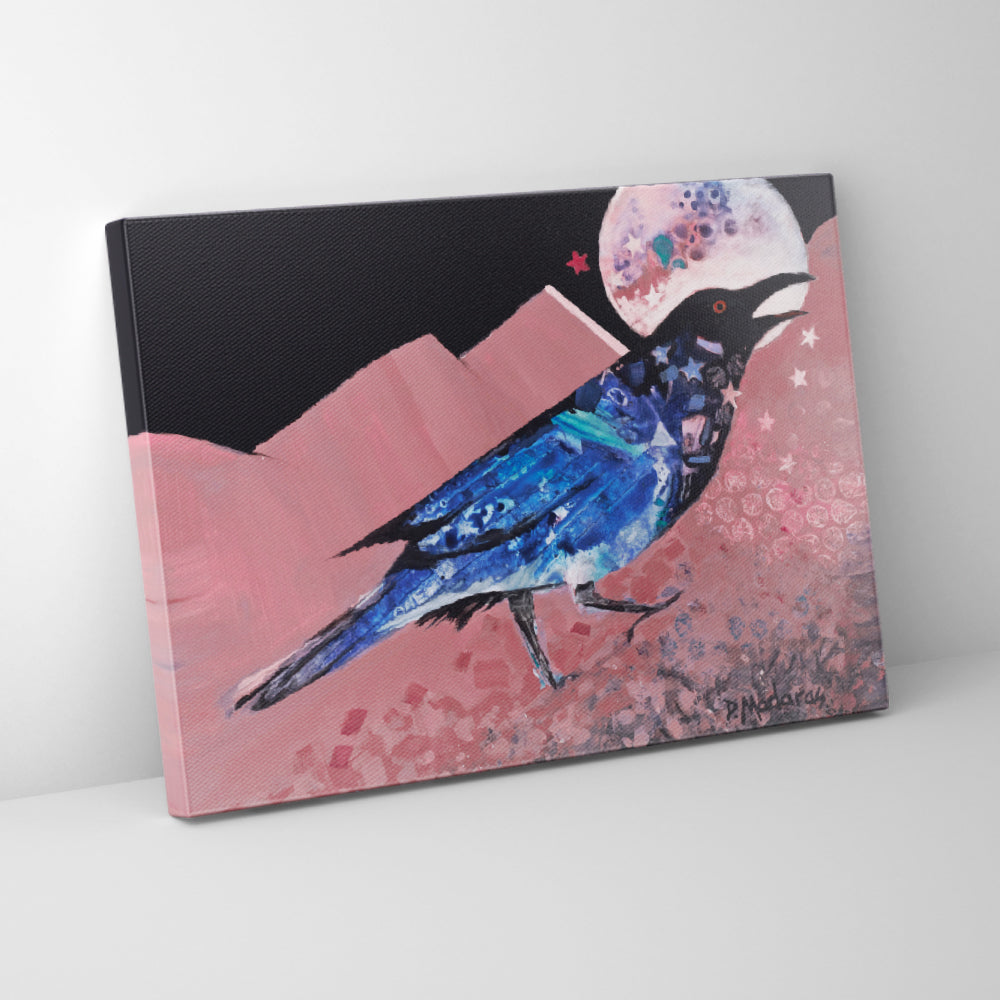 Blackbird Singing in the Dead of Night- Canvas