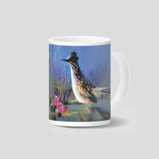 Morning Roadrunner - Bone China Mug