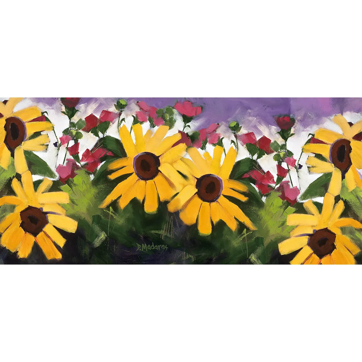 Three Sunflowers - Bone China Mug