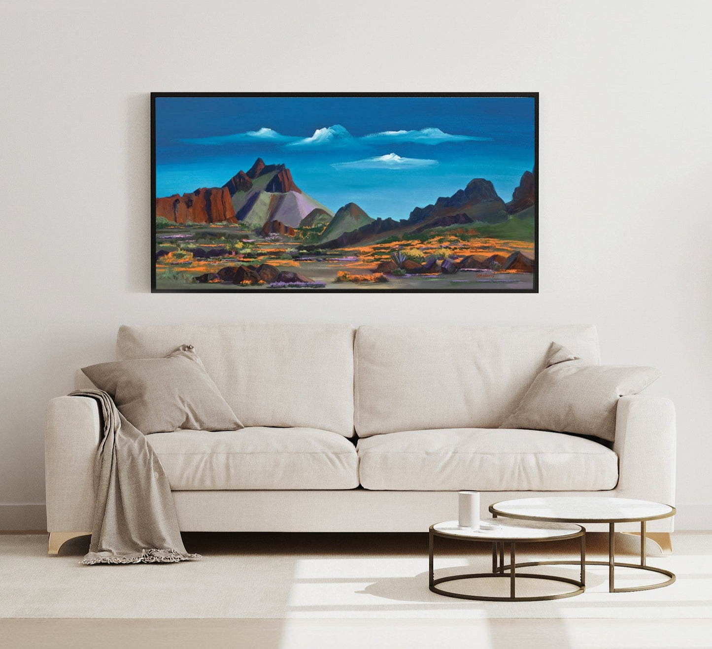 Super Bloom- Canvas Panorama