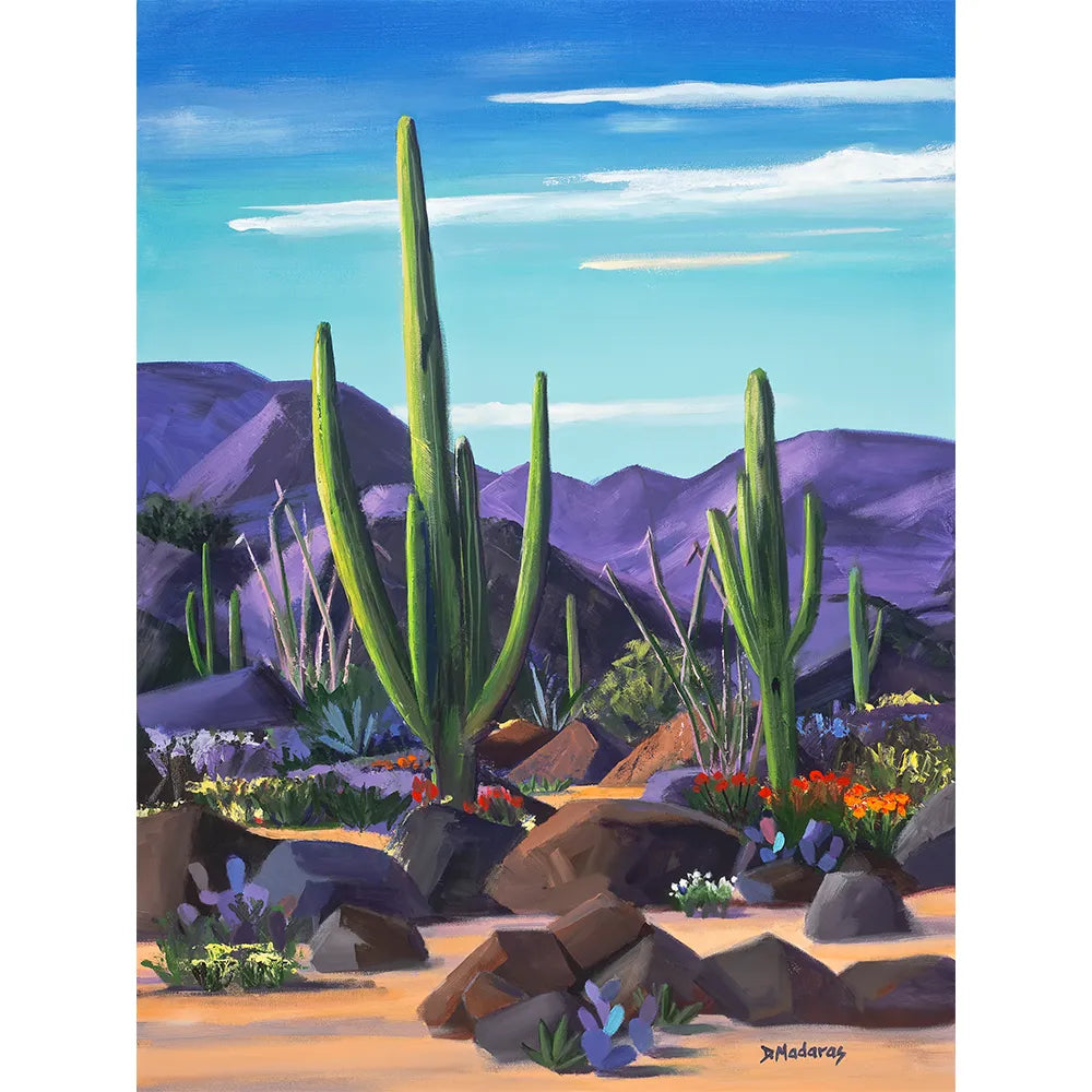 Purple Mountain Majesty - Mini Canvas