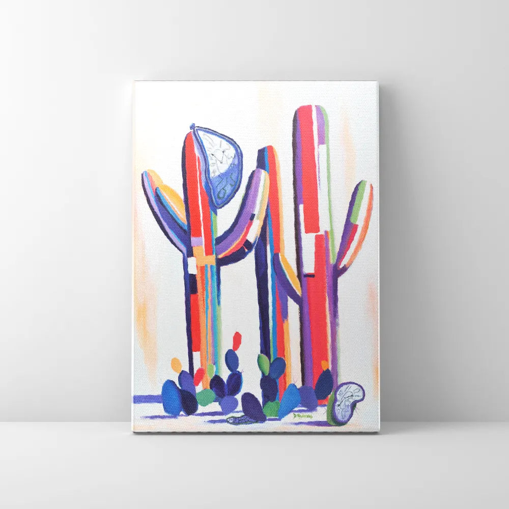 Saguaro Dali - Canvas