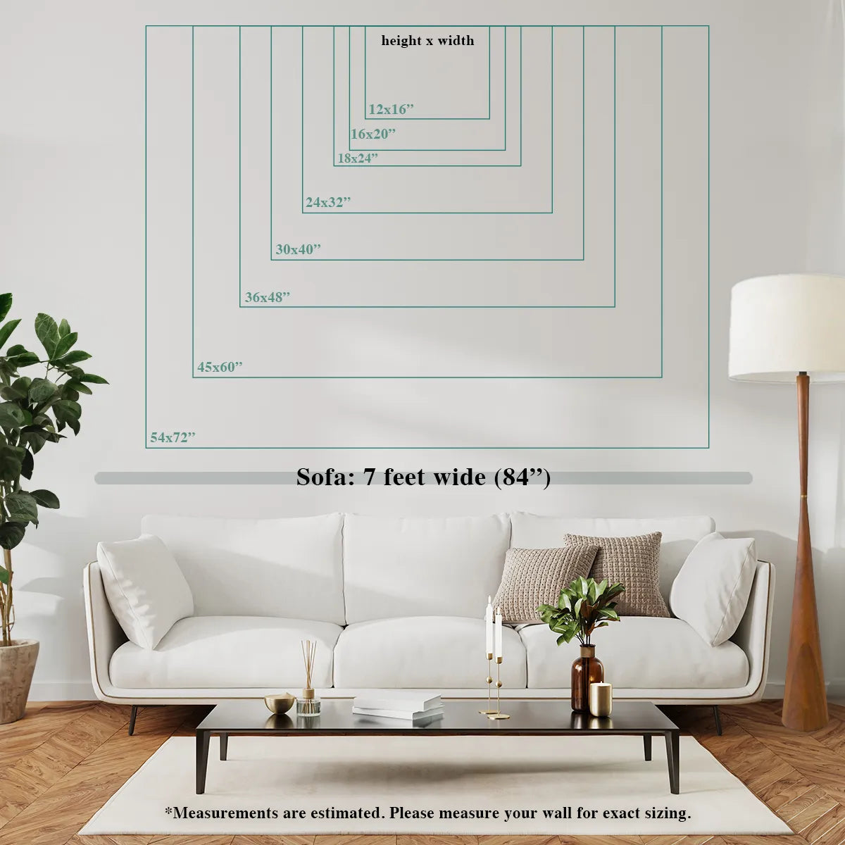 Pink Ocotillo at Pusch Ridge- Canvas