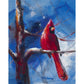Cardinal in Winter - Holiday Cards