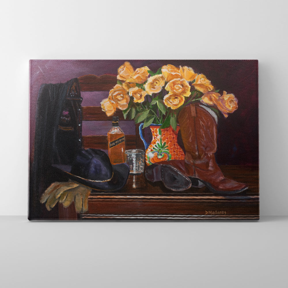 Cowboy Romance- Canvas