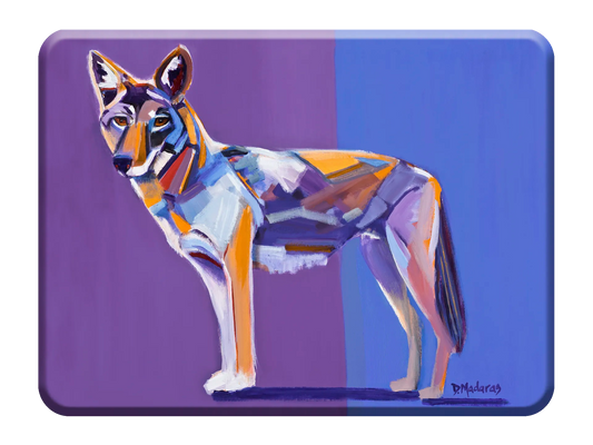 Coyote Pretty - Glass Cutting Board