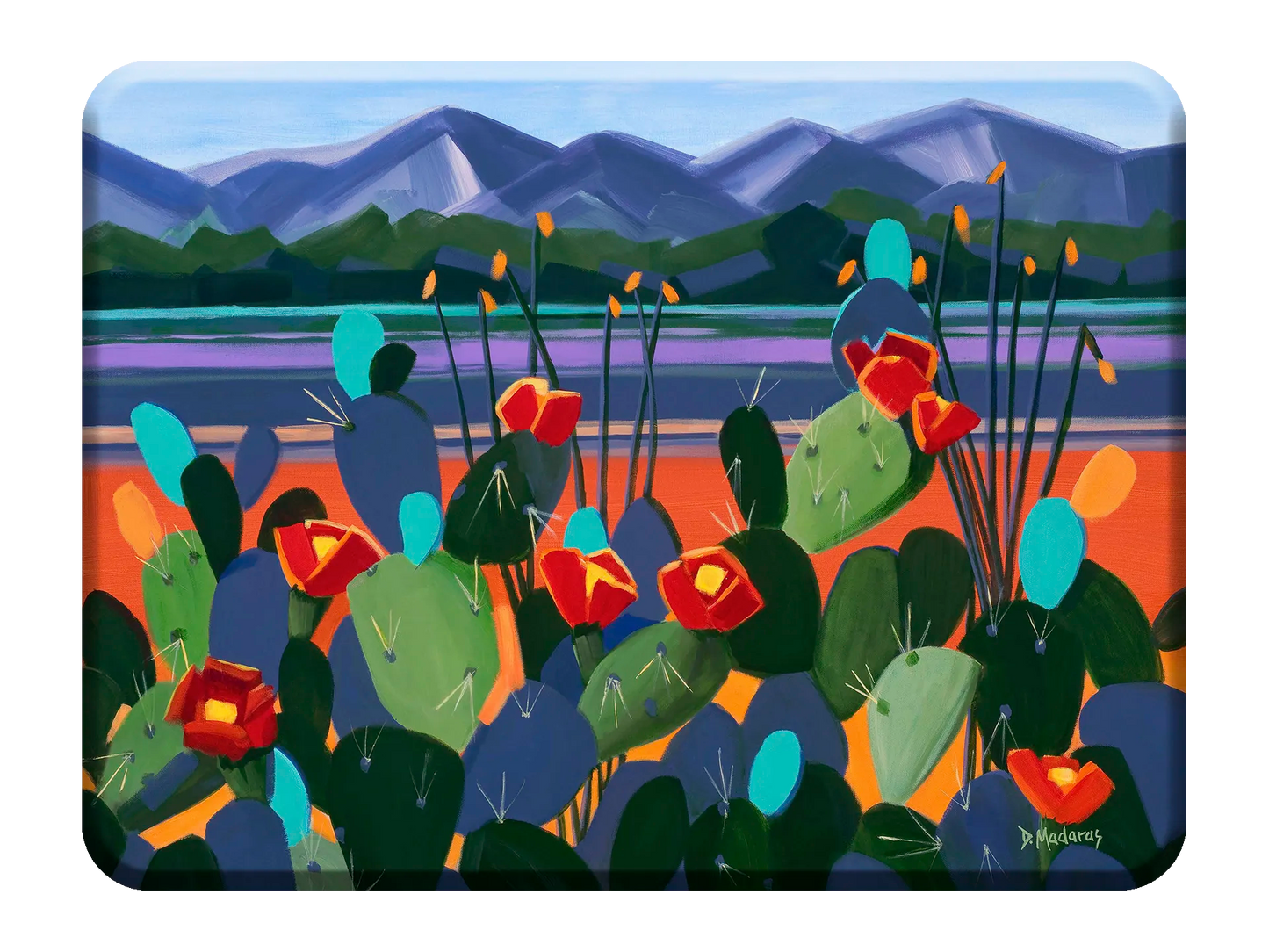 Third Peak - Glass Cutting Board