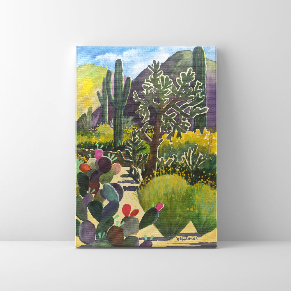 Debbie's Cholla - Canvas