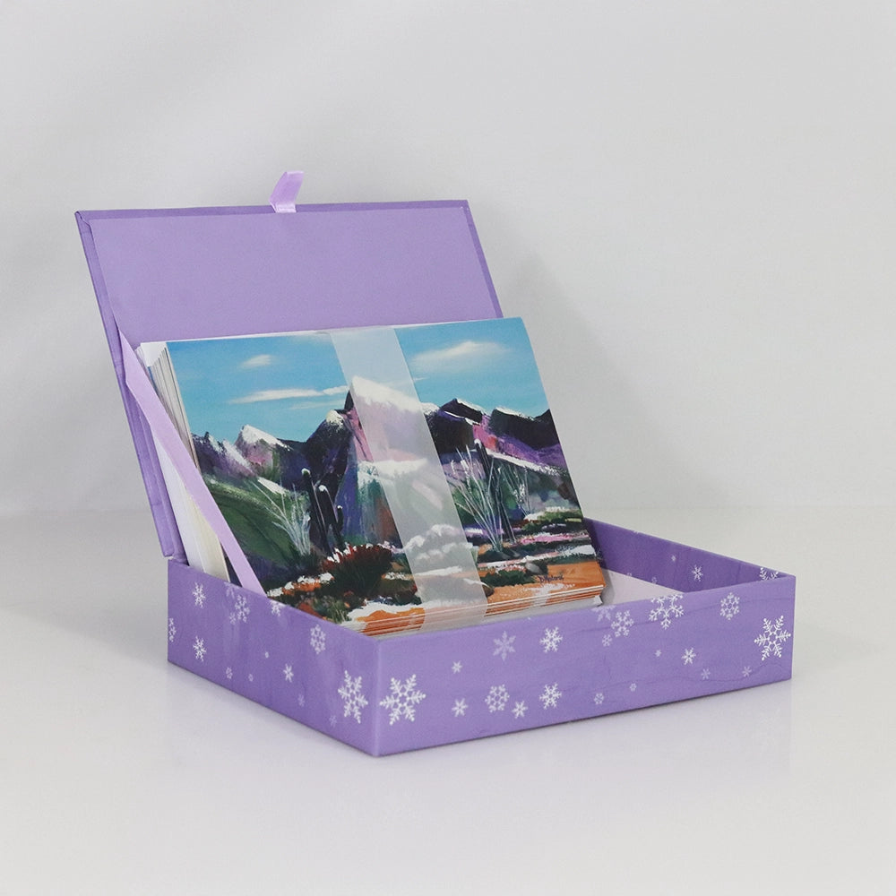 Dusting of Snow -Signature Holiday Card Box