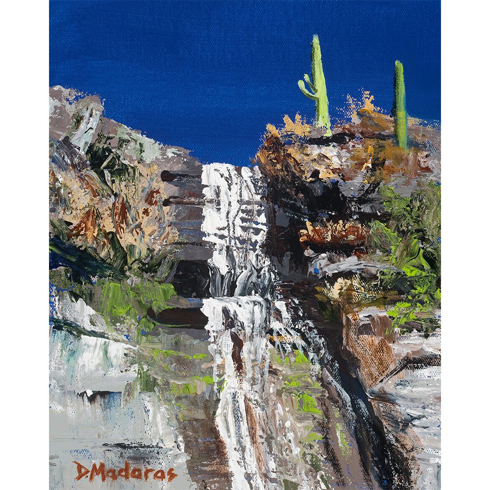 Falls at Ventana- Canvas