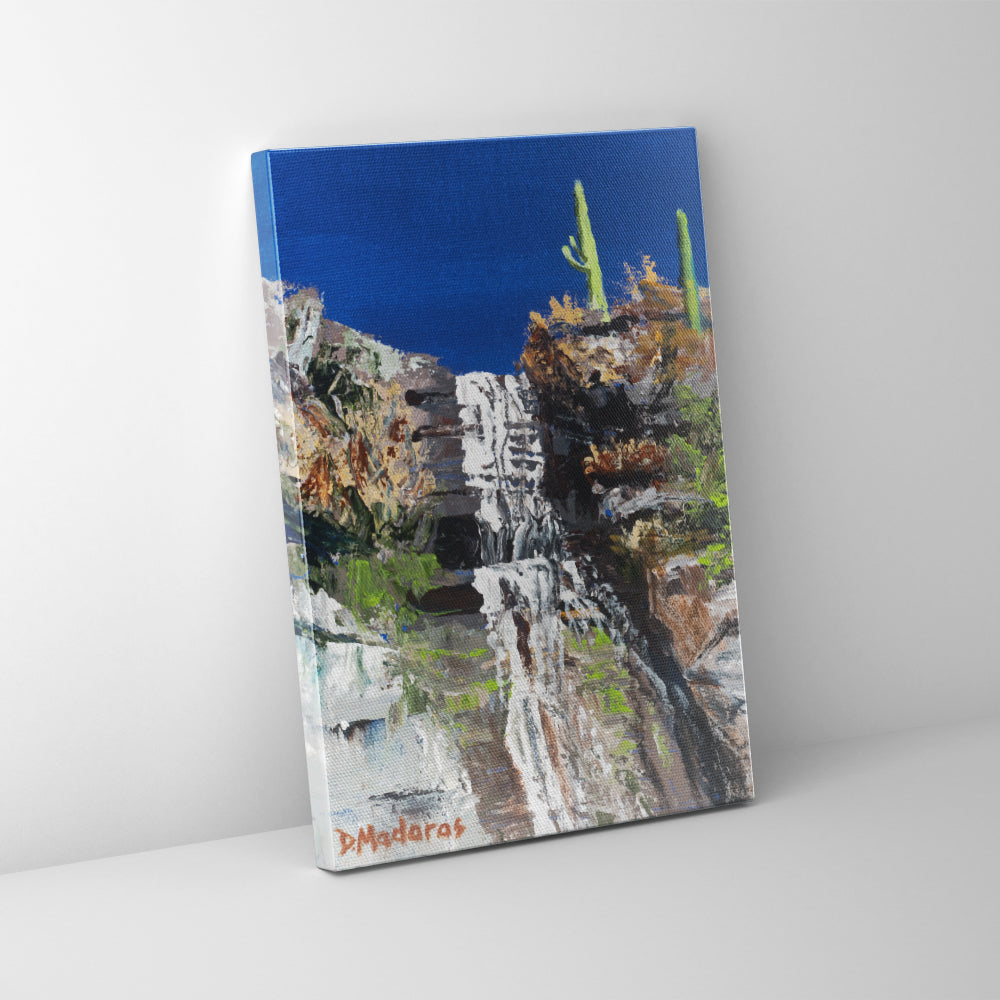 Falls at Ventana- Canvas