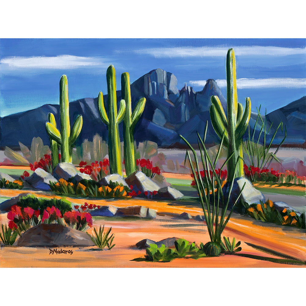 Finger Rock Blues- Matted Print