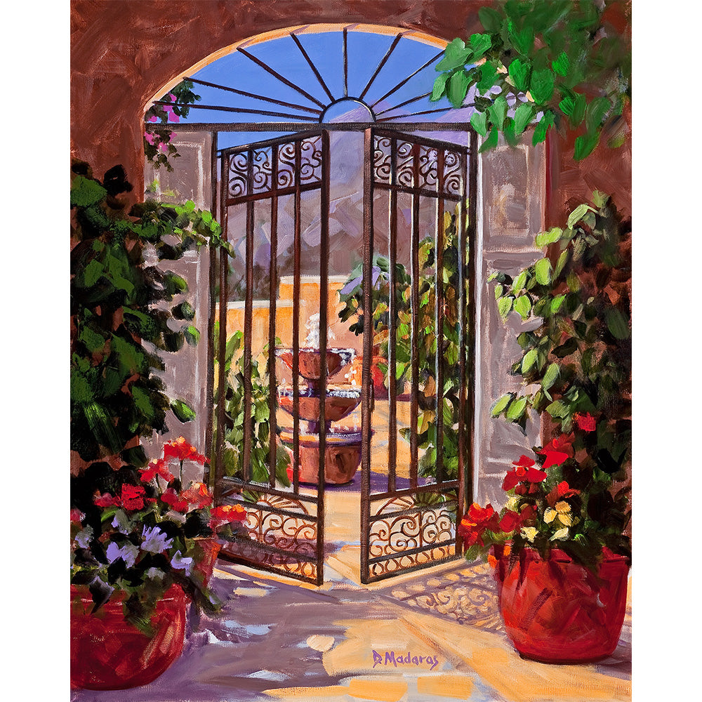 Gateway to the Mountains- Matted Print