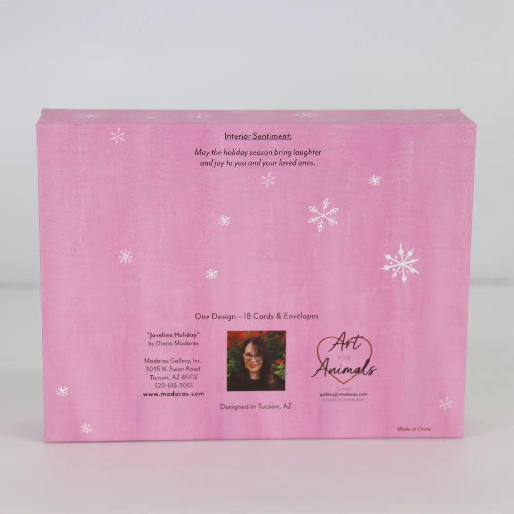 Javelina Holiday - Signature Holiday Card Box