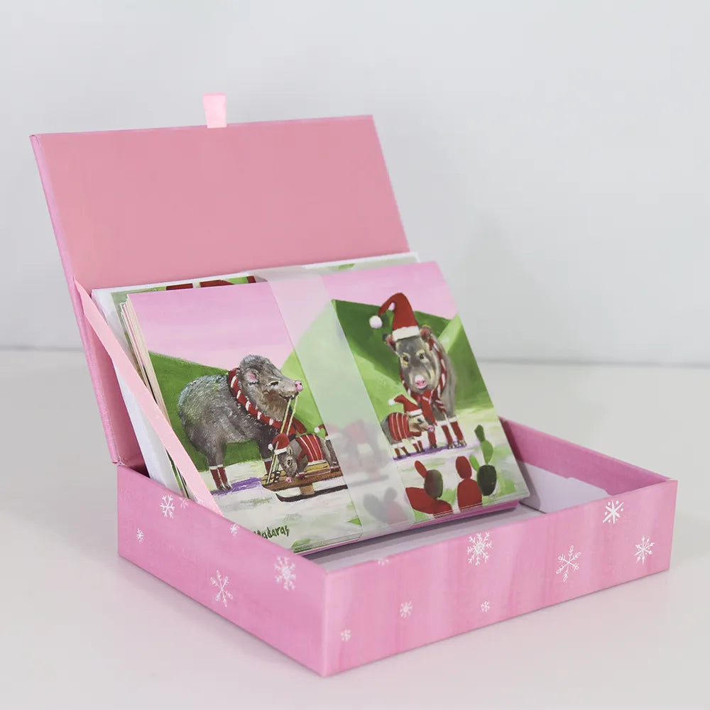 Javelina Holiday - Signature Holiday Card Box