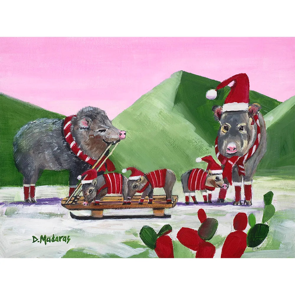 Javelina Holiday - Signature Holiday Card Box