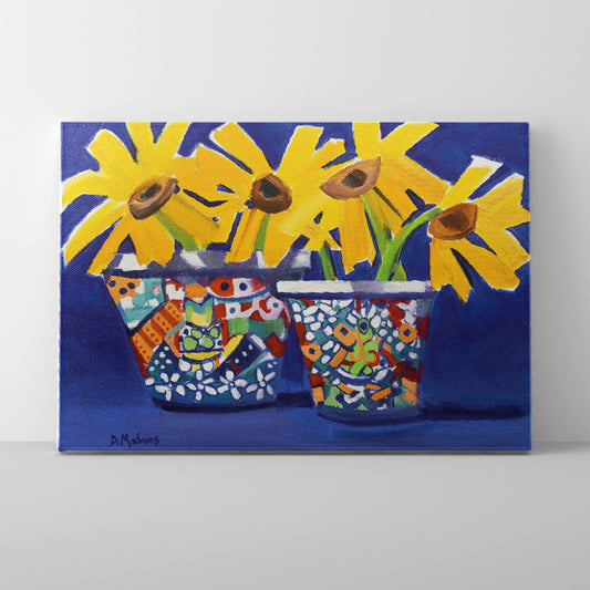 Happy Sunflowers- Canvas