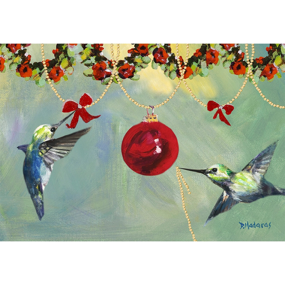 Holiday Hummingbirds -Signature Holiday Card Box