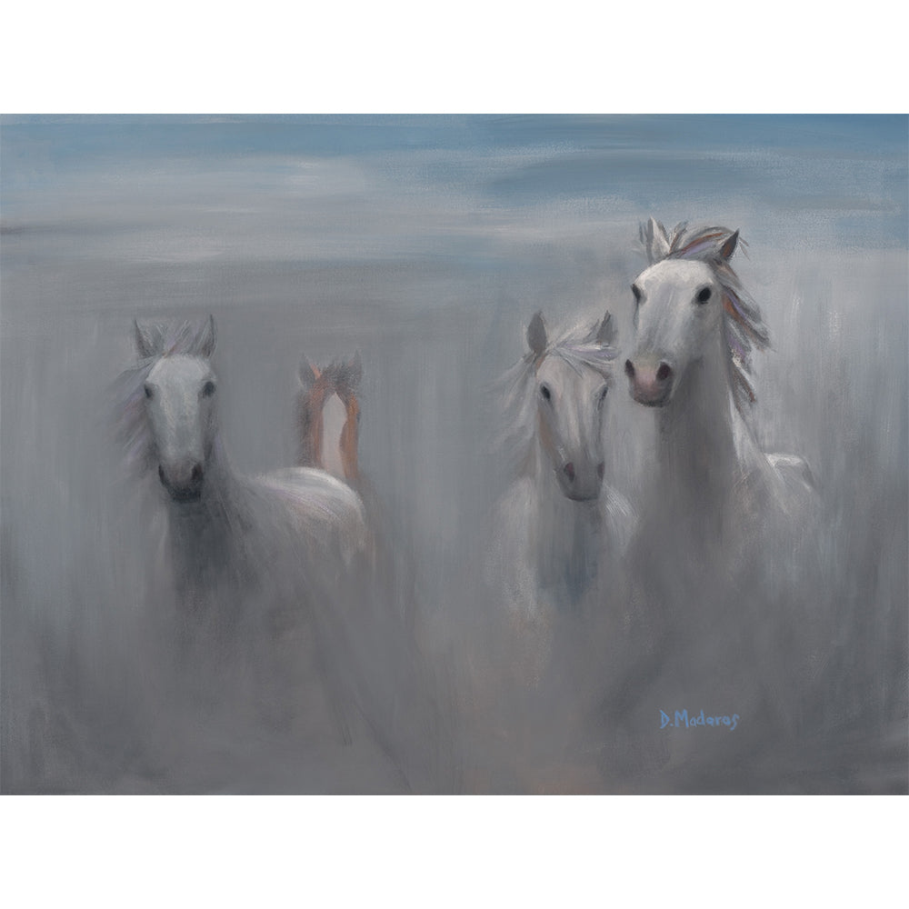 Horses in the Mist- Canvas