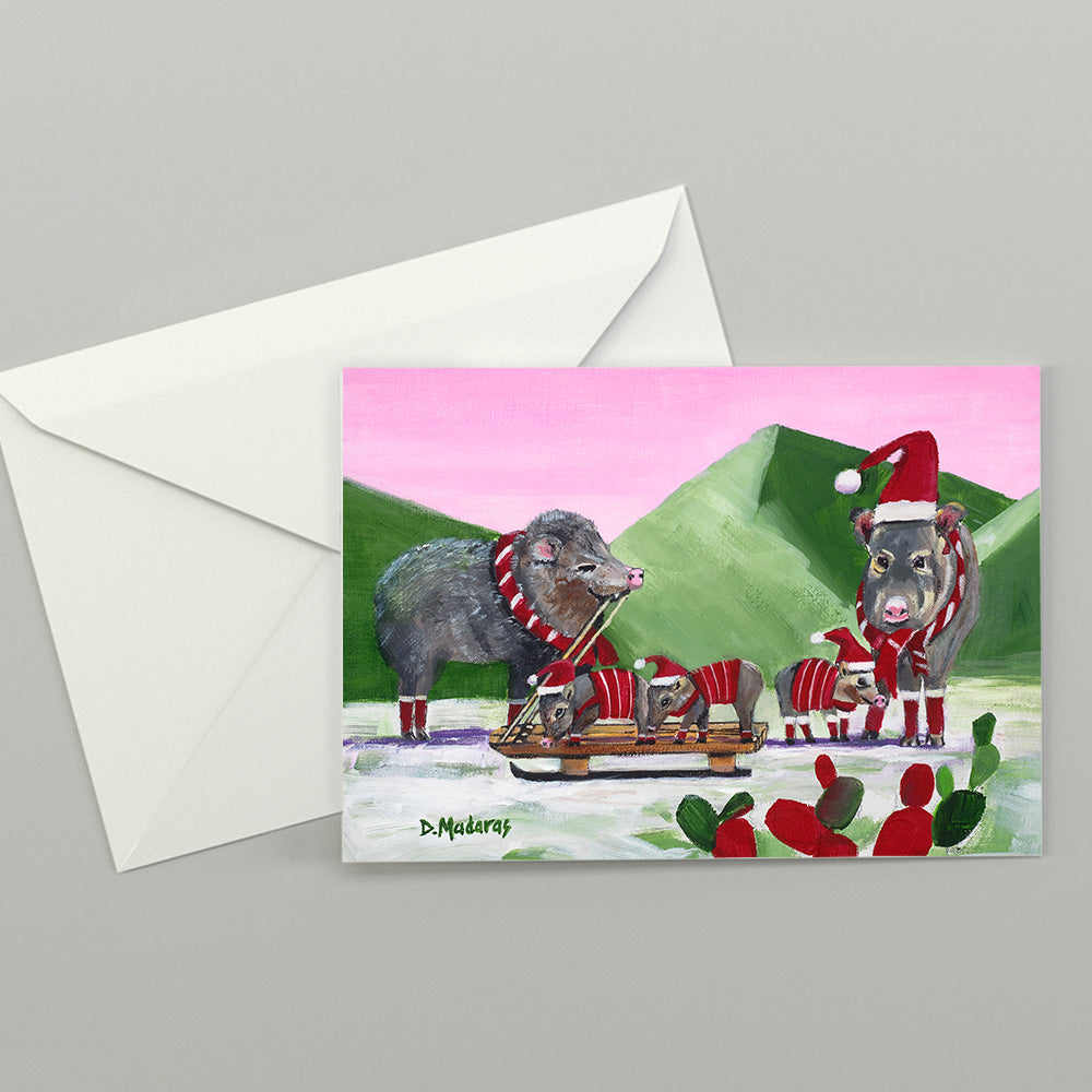 Javelina Holiday - Holiday Cards