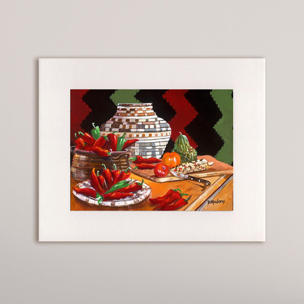 Jeff's Cocina- Matted Print