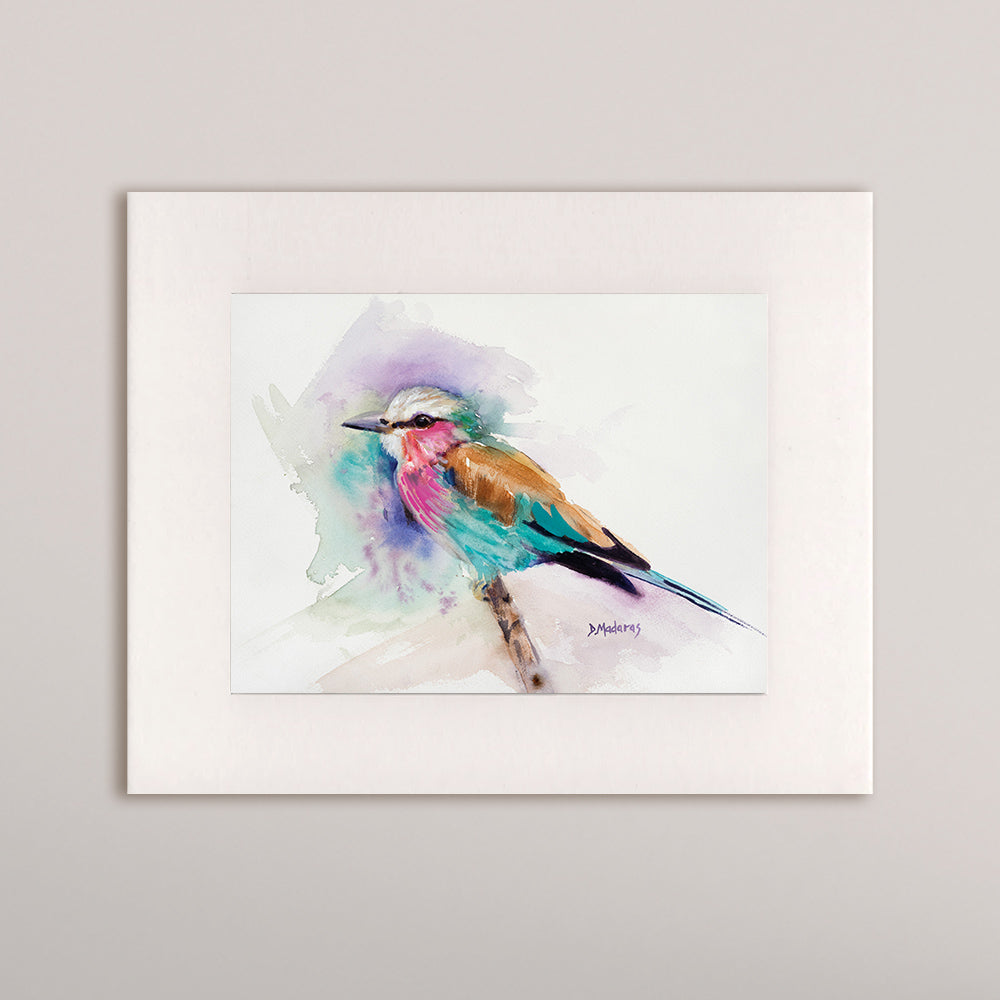 Jim's Bird- Matted Print