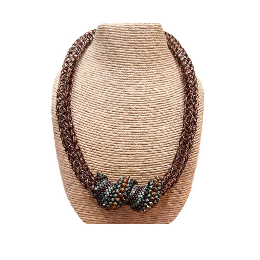 African Turquoise Necklace by StudioJere