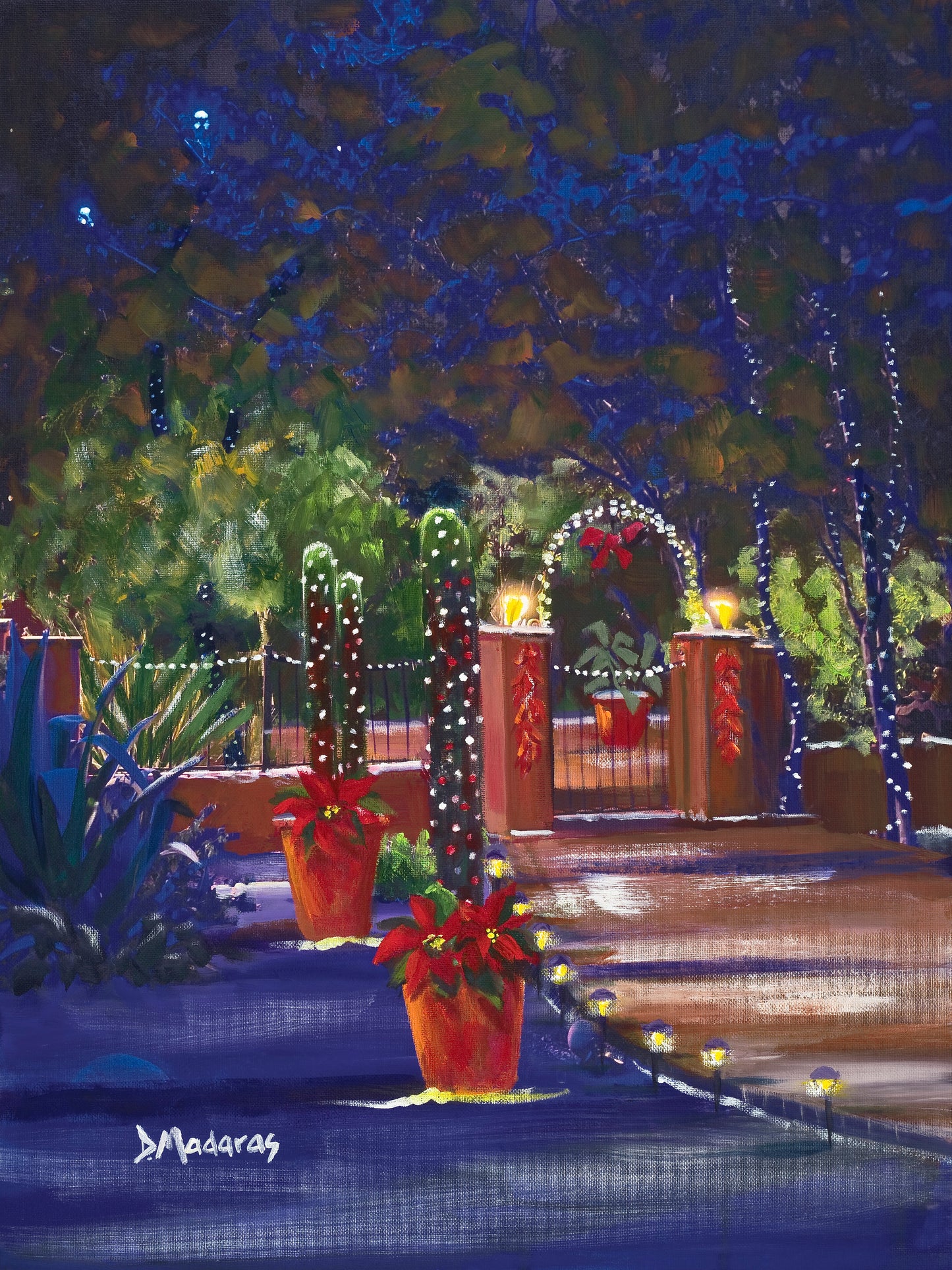 Lights at Night - Holiday Cards