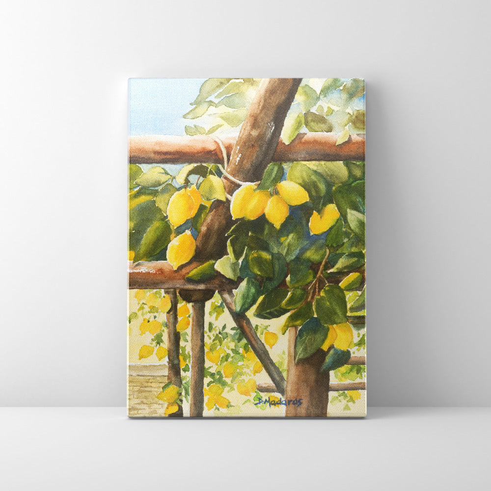 Land of Lemons- Canvas