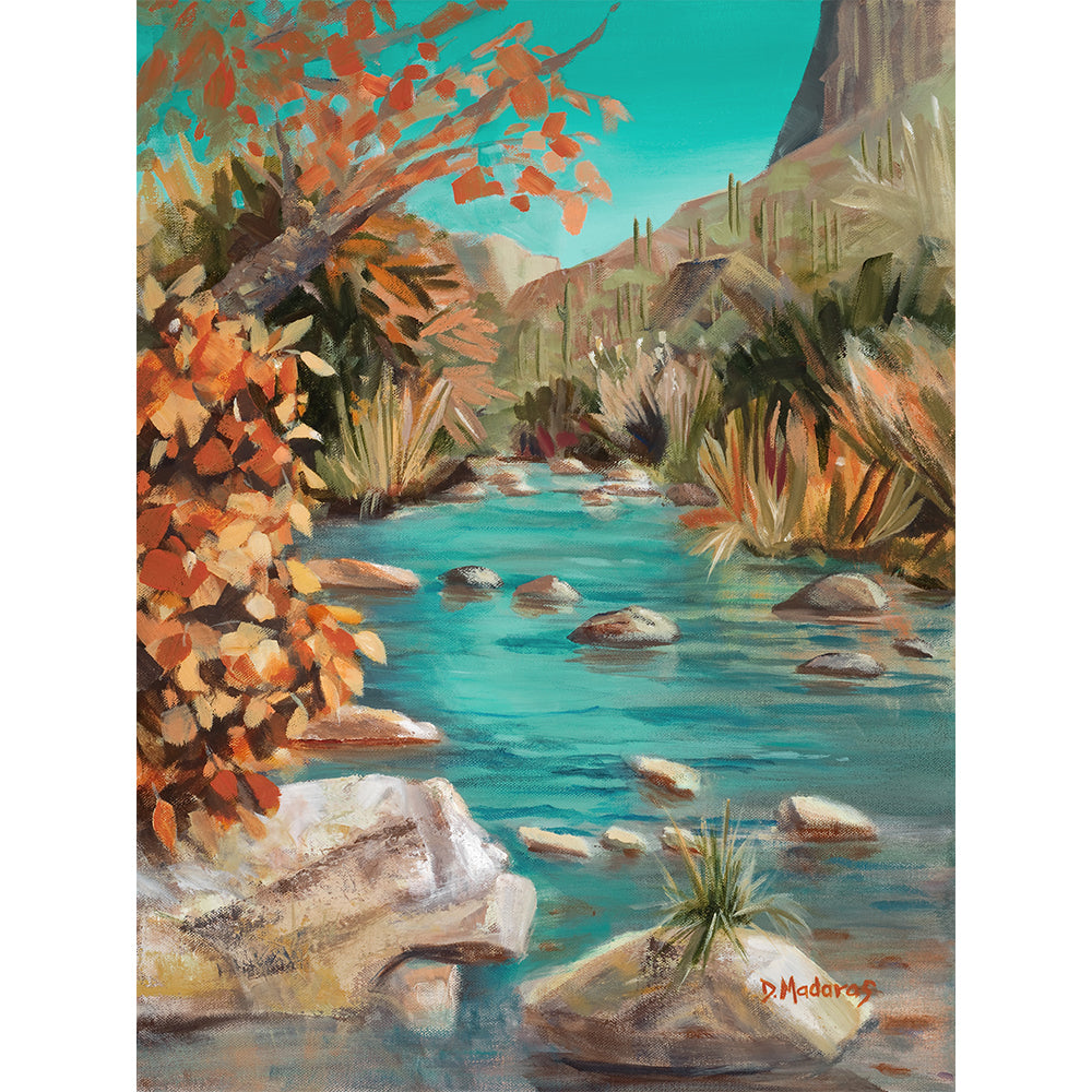 Late Fall in Sabino- Canvas