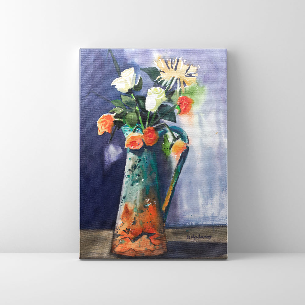 Lauren's Flowers- Canvas