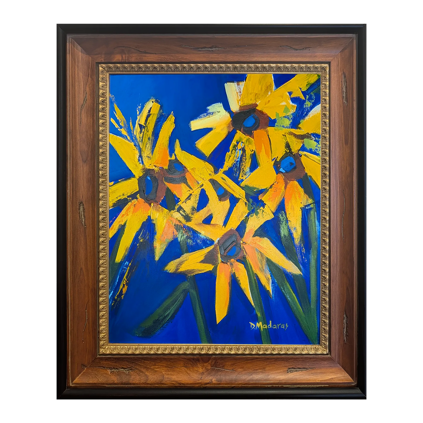 Messy Hair Day III by Diana Madaras - 15.5x19.5” Original Acrylic