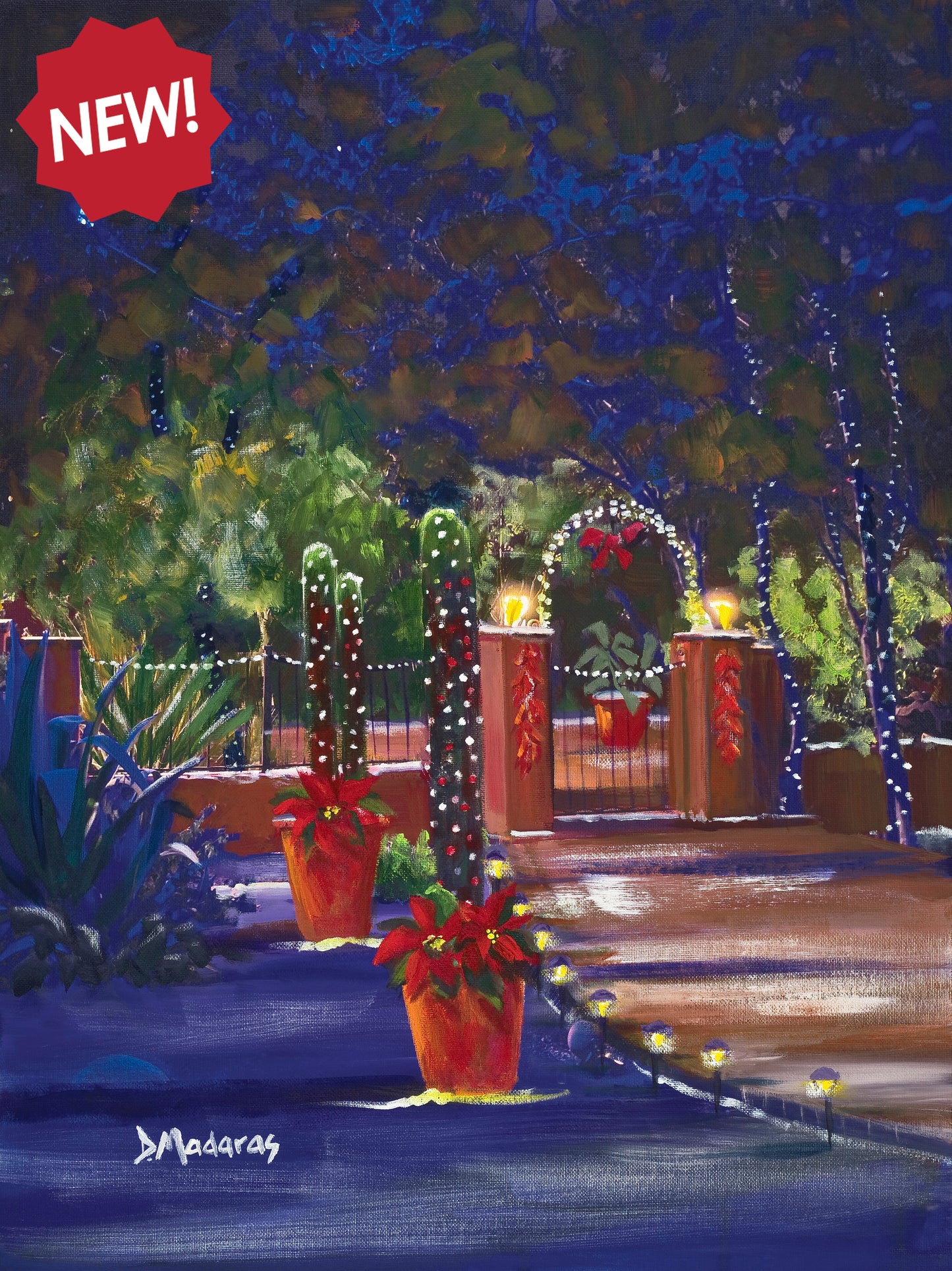 Lights at Night - Holiday Cards