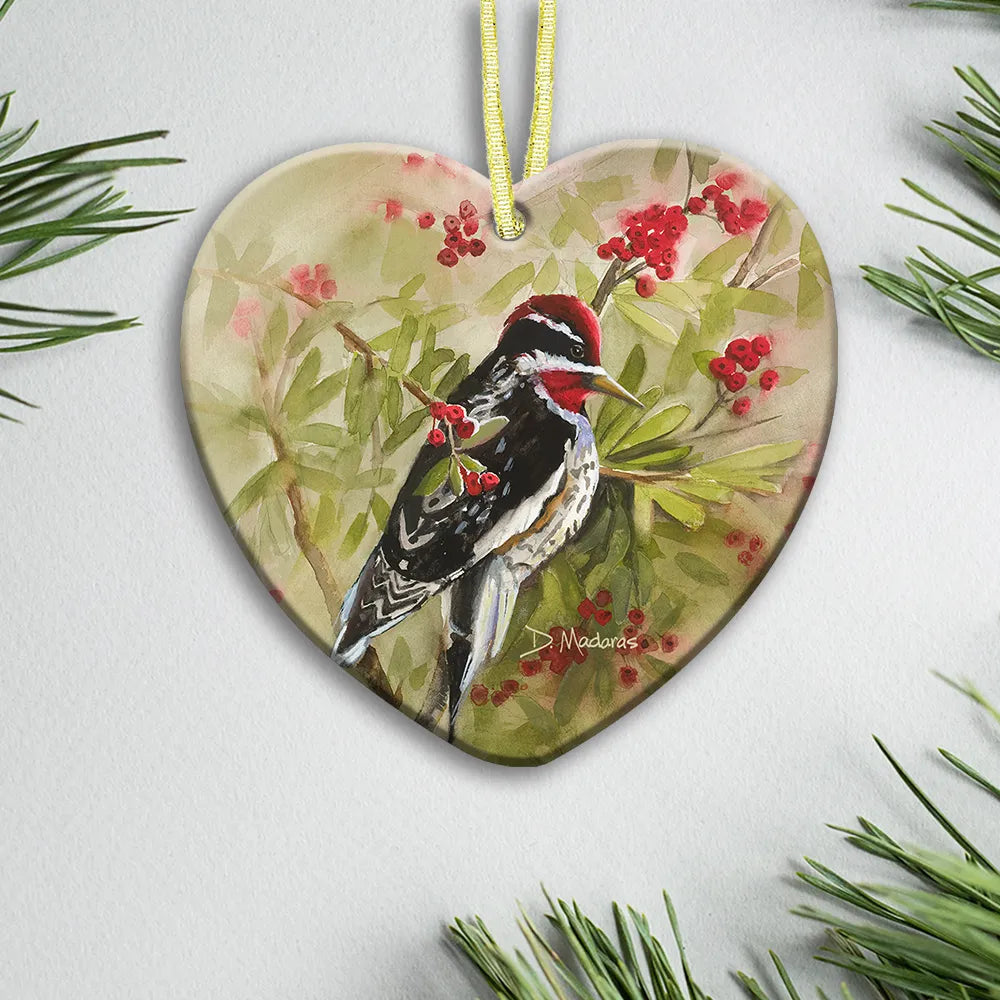 Arizona Christmas Bird - Ceramic Ornament