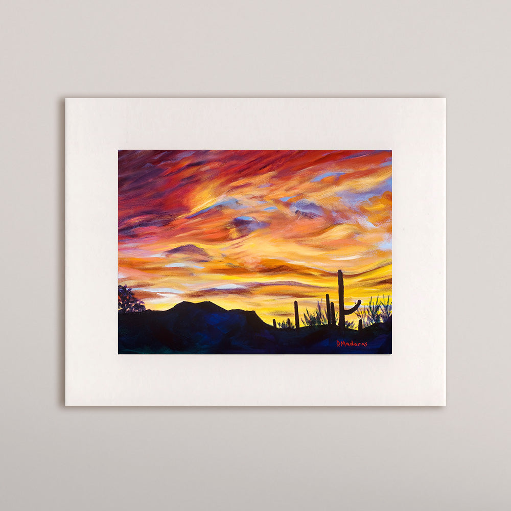 Painted Sky- Mini Canvas – Madaras Gallery