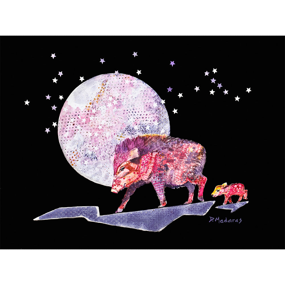 Pink Cadillac- Canvas