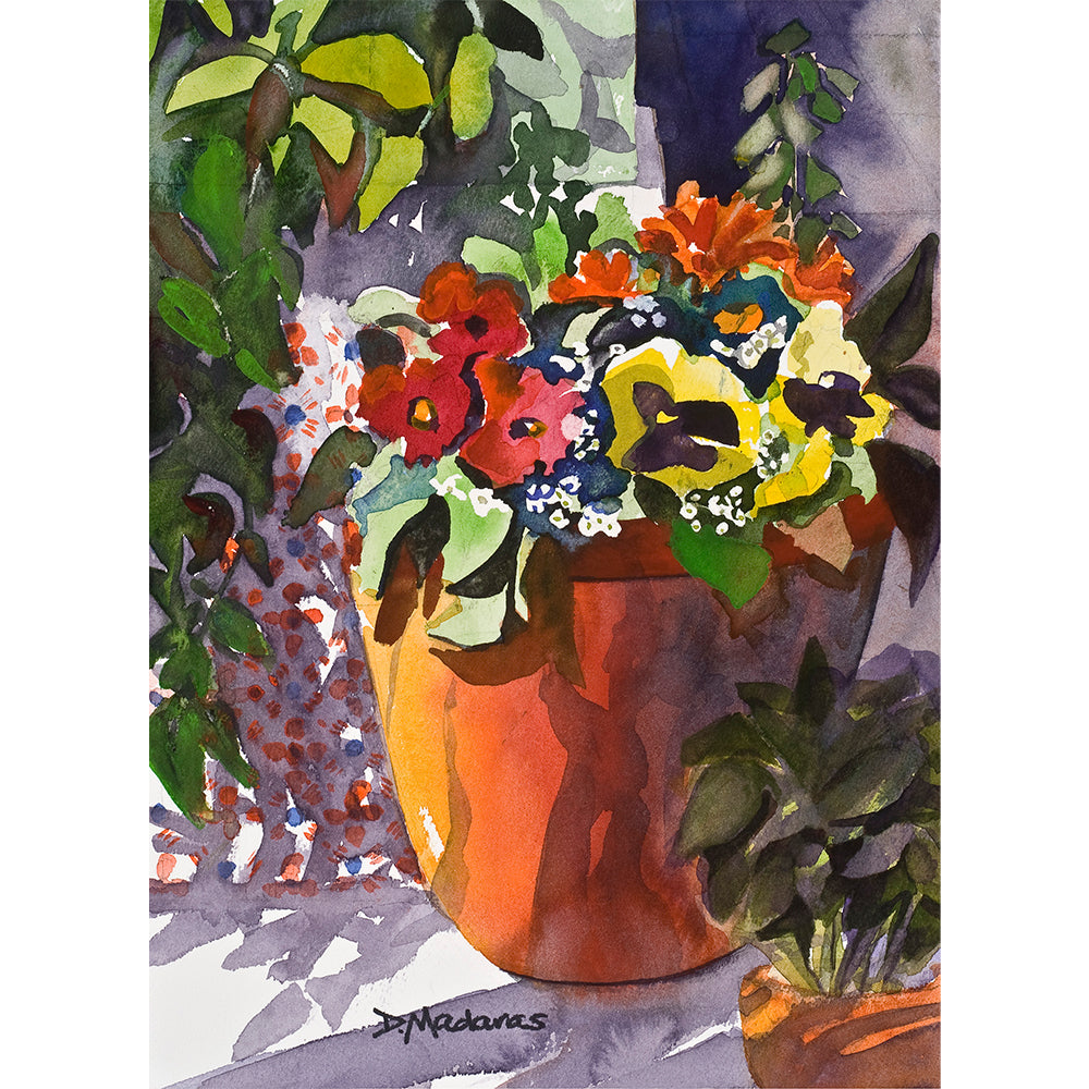Plaza Pots- Canvas