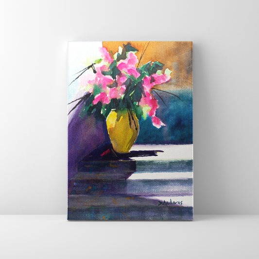 Pot at Babi's Bar- Mini Canvas