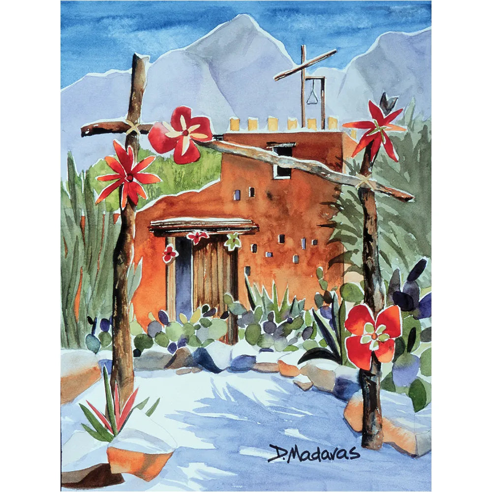 Winter in the Catalinas- Matted Print