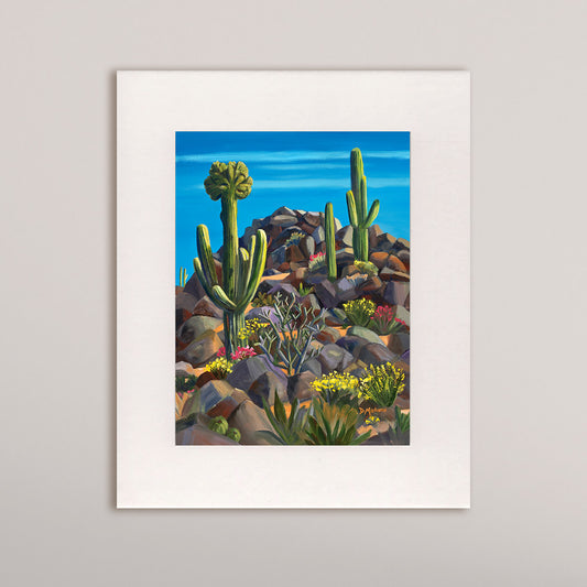Boyd's Crest - Matted Print
