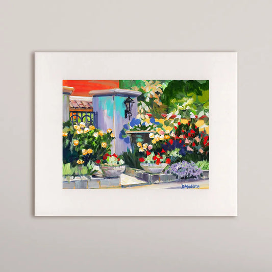 Tubac Gate- Matted Print